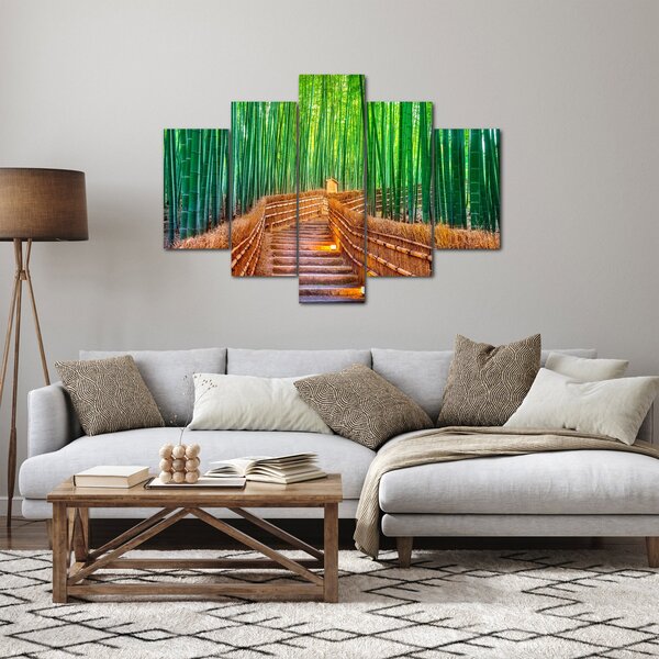 Kép - Japán bambusz erdő (150x105 cm)