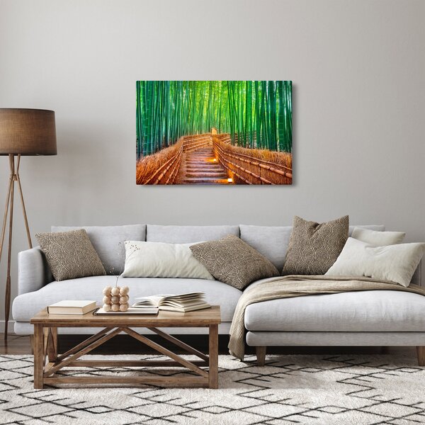 Kép - Japán bambusz erdő (90x60 cm)