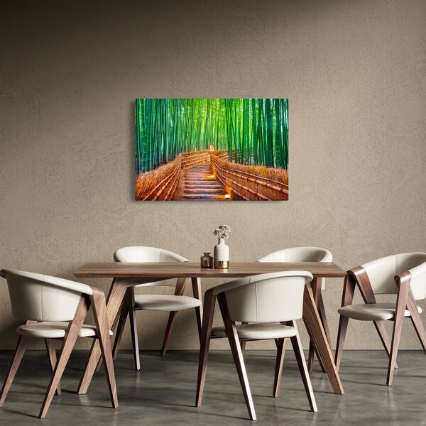 Kép - Japán bambusz erdő (90x60 cm)