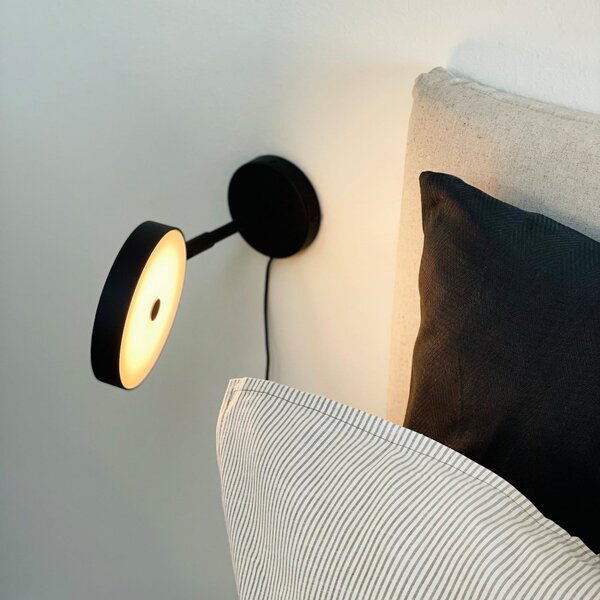 Fali Lámpa Dyberg Larsen, Starlight, dimmable, Fekete, Nappali, Fém, Dizájn