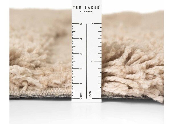 Bézs kézi szövésű szőnyeg 80x150 cm Lambeth Jasper – Ted Baker