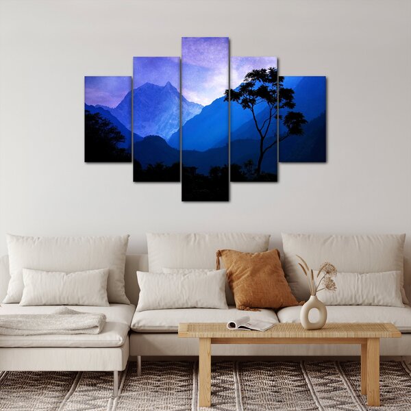 Kép - Éjszakai ég Nepálban (150x105 cm)