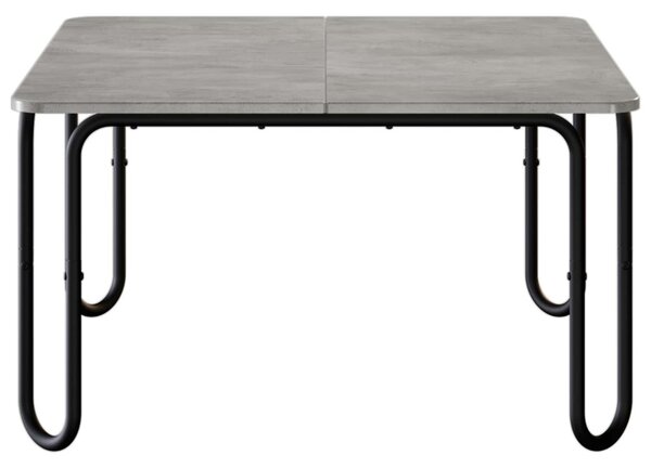 Dohányzóasztal Betonszürke 59 x 59 x 45 cm Szerelt Fa