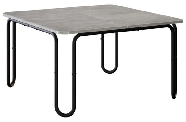 Dohányzóasztal Betonszürke 59 x 59 x 45 cm Szerelt Fa