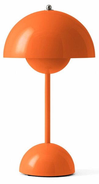Asztali lámpa &Tradition, Flowerpot VP9, dimmable, Narancs, Nappali, Műanyag, Dizájn