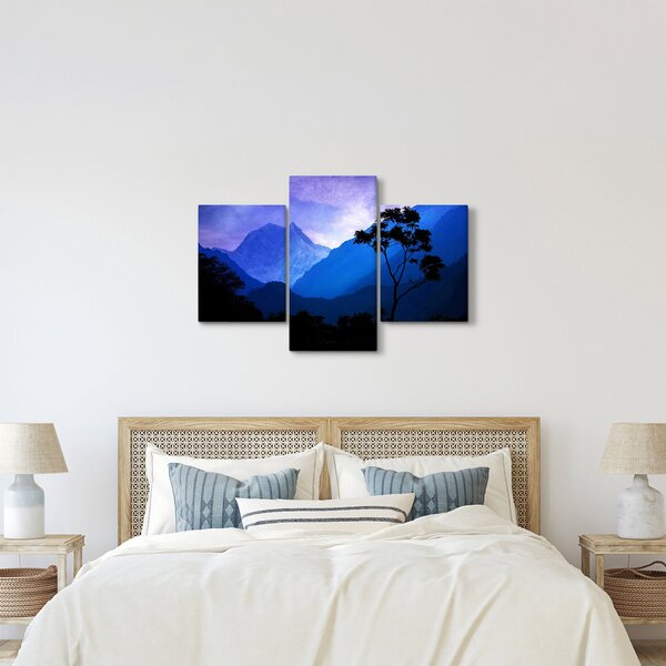 Kép - Éjszakai ég Nepálban (90x60 cm)