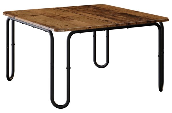 Dohányzóasztal Antik Fa 59 x 59 x 45 cm Szerelt Fa