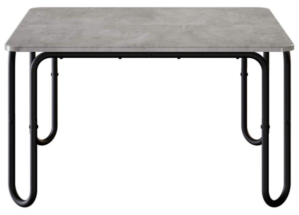 Dohányzóasztal Betonszürke 59 x 59 x 45 cm Szerelt Fa