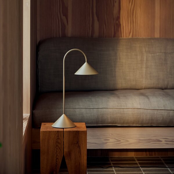Kültéri Lámpa FRANDSEN, Grasp, dimmable, Szürke, Erkély, Fém, Dizájn