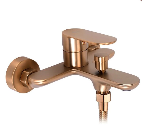 Fürdőkád csaptelep DROP Brush Copper