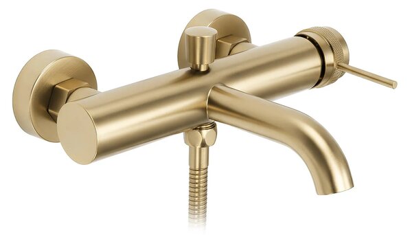 Fürdőkád csaptelep Rea Lungo Grip Brush Gold