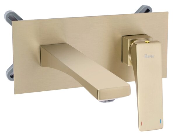 Falra szerelhető csaptelep PREMIUM REA Joe Brush Gold