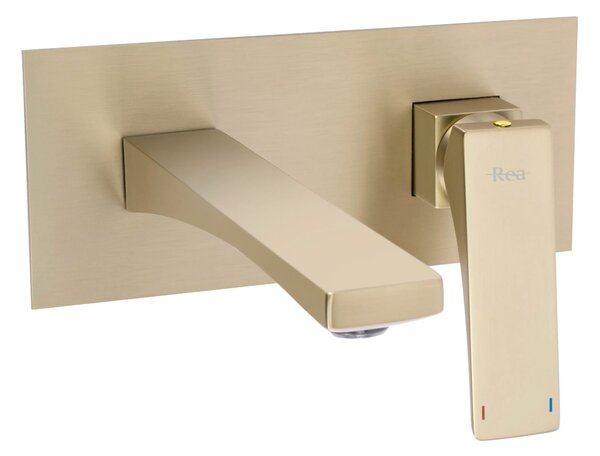 Falra szerelhető csaptelep PREMIUM REA Joe Brush Gold