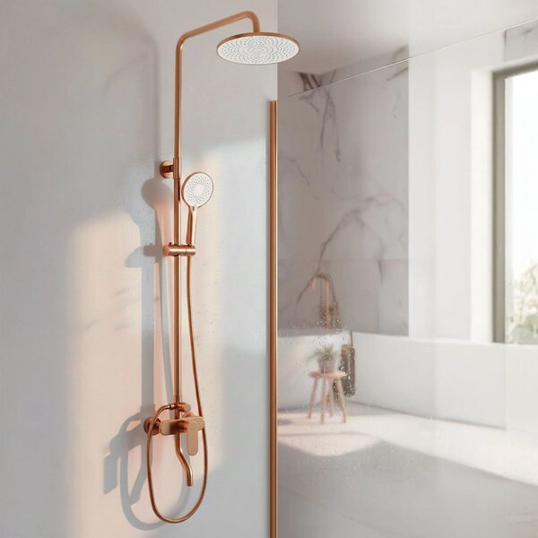 Zuhanyszett REA DROP Brush Copper