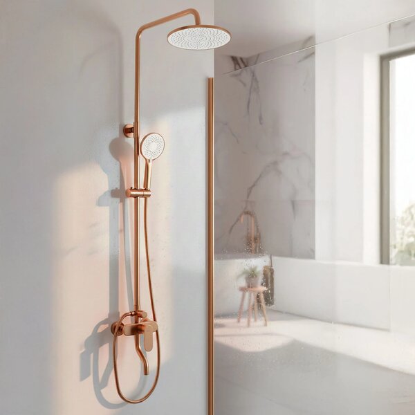 Zuhanyszett REA DROP Brush Copper