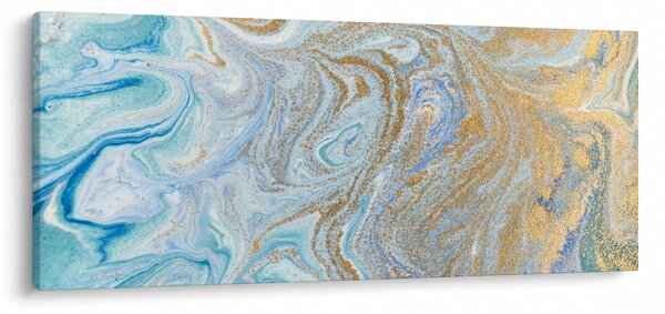 Kép - Kék márvány (120x50 cm)