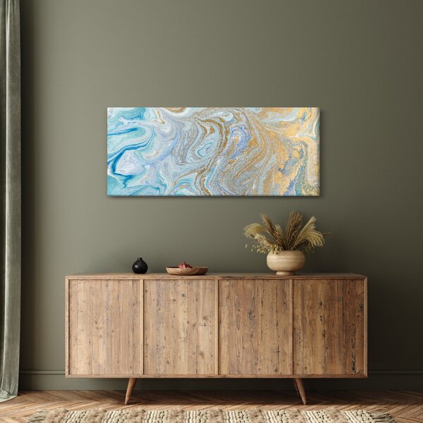 Kép - Kék márvány (120x50 cm)