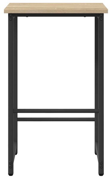 Bárszék 2 db Sonoma Tölgy 40 x 32 x 74 cm Szerelt Fa