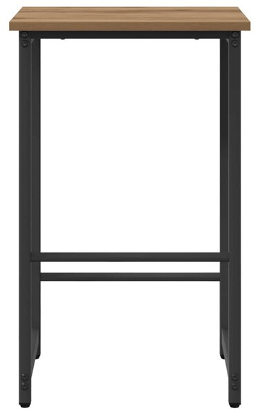 Bárszék 2 db Kézműves Tölgy 40 x 32 x 74 cm Szerelt Fa
