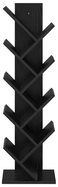 Fának álcázott polc 6 szintes 30 x 18 x 100 cm Szerelt Fa