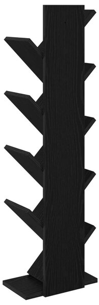 Fának álcázott polc 6 szintes 30 x 18 x 100 cm Szerelt Fa