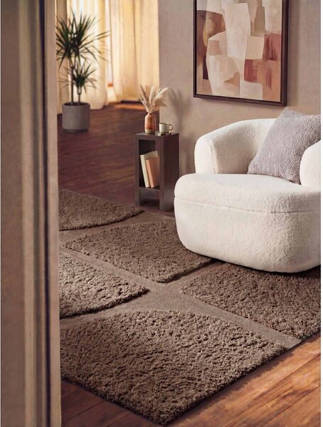 Barna kézi szövésű szőnyeg 80x150 cm Lambeth Jasper – Ted Baker