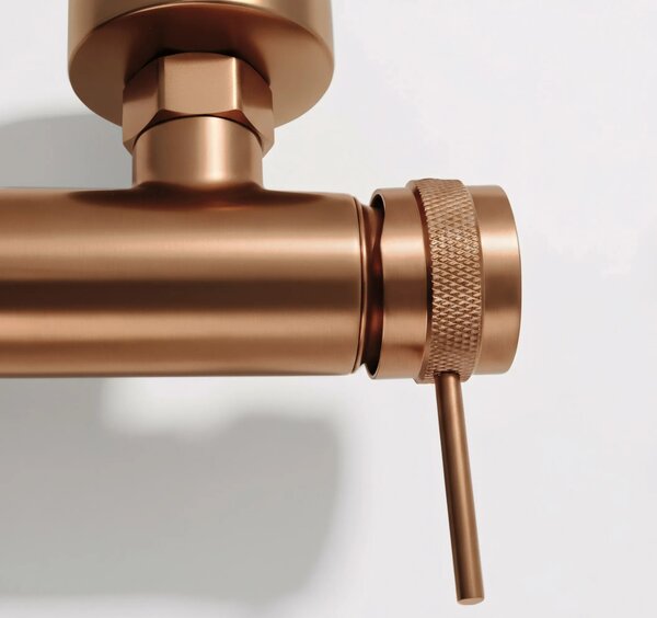 Fürdőkád csaptelep Rea Lungo Grip Brush Copper