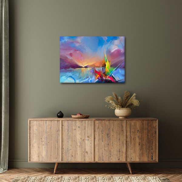 Kép - Naplemente (70x50 cm)