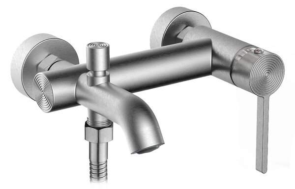 Fürdőkád csaptelep Rea FOSTER Nickel Brush