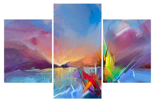Kép - Naplemente (90x60 cm)