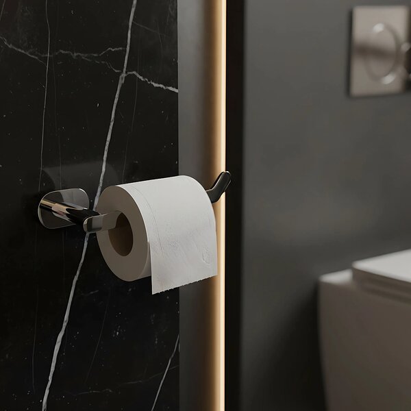 Falra szerelhető wc papír tartó 109 Til Chrome