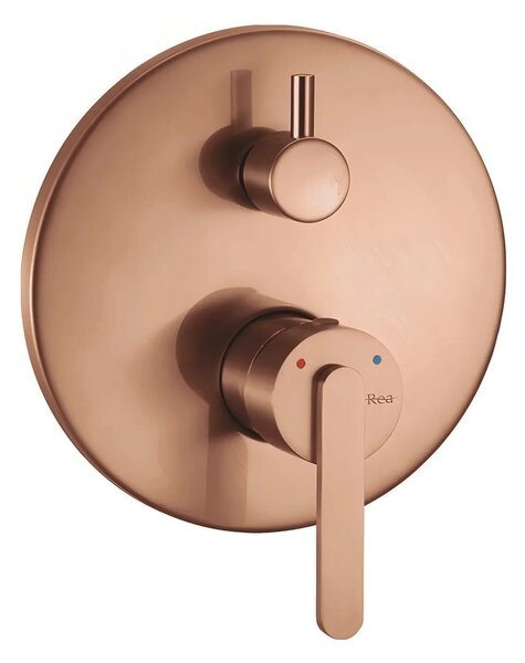 Zuhanyszett rejtett Rea Ontario Brush Copper + BOX