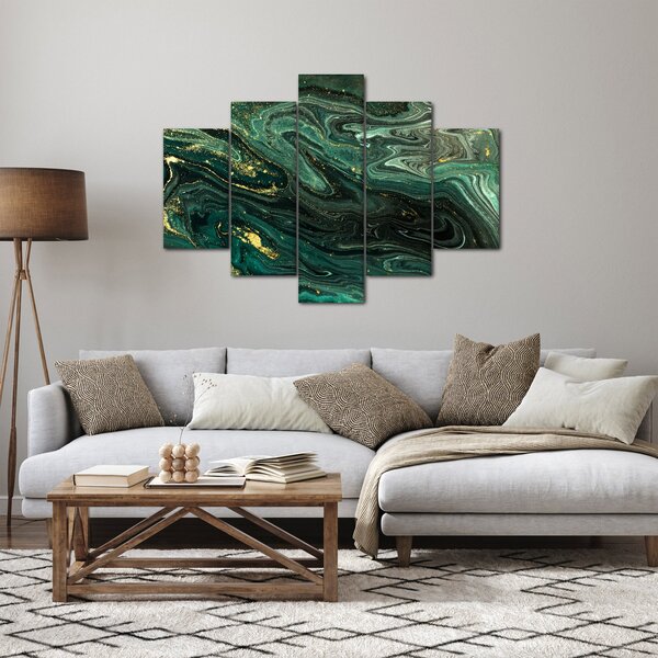 Kép - Zöld márvány (150x105 cm)