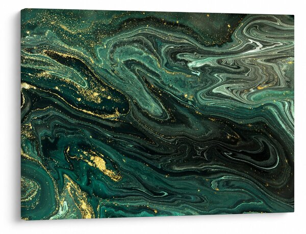Kép - Zöld márvány (70x50 cm)