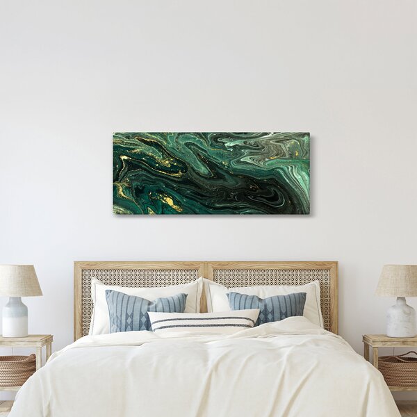 Kép - Zöld márvány (120x50 cm)
