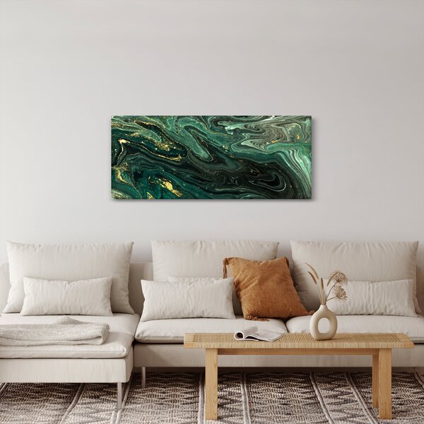 Kép - Zöld márvány (120x50 cm)