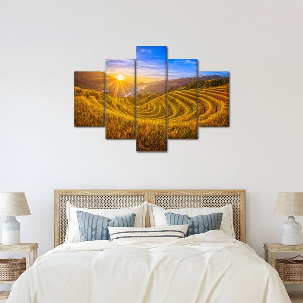 Kép - Rizs teraszok Vietnamban (150x105 cm)