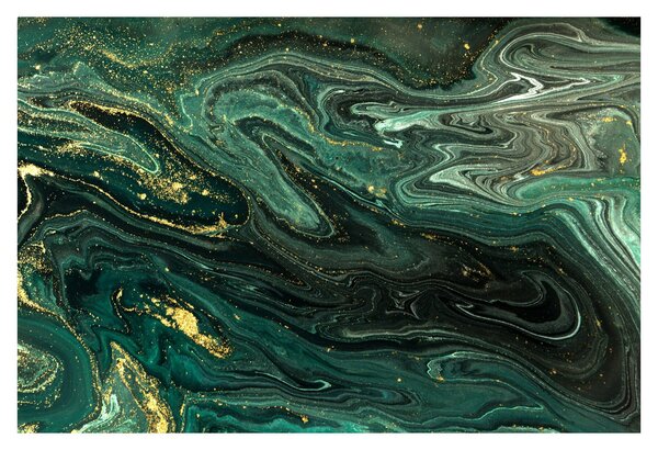 Kép - Zöld márvány (90x60 cm)