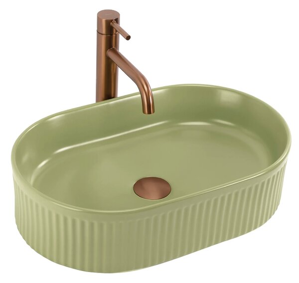 Pultos mosdókagyló Rea Vanda Pistachio Matt