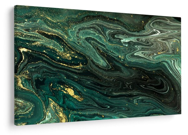 Kép - Zöld márvány (90x60 cm)