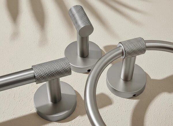 Fürdőszoba fogas Ring 5710 Galo Brush Nickel