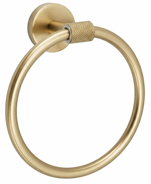 Fürdőszoba fogas Ring 5710 Galo Brush Gold