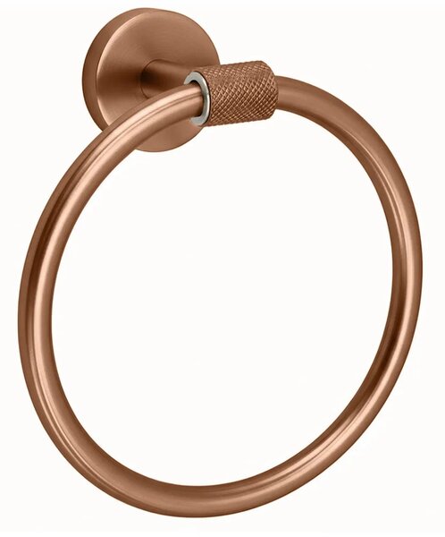 Fürdőszoba fogas Ring 5710 Galo Brush Copper