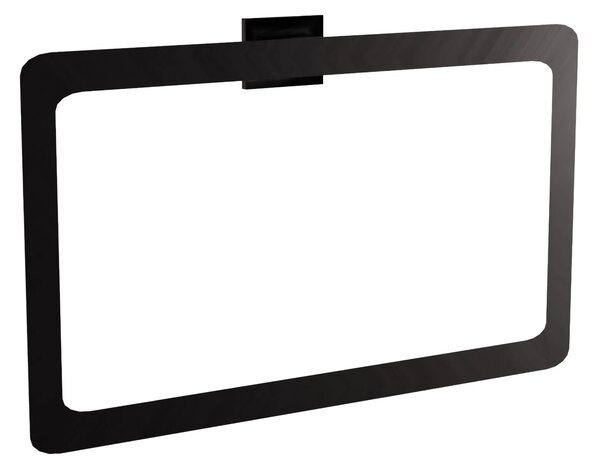 Fürdőszoba fogas Ring 210 OSTE MATT BLACK