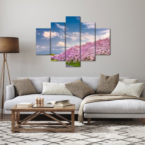 Kép - Japán tavaszi táj (150x105 cm)