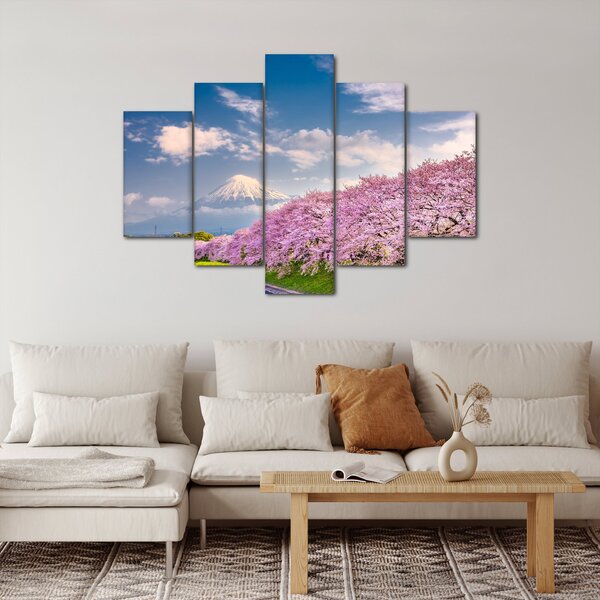 Kép - Japán tavaszi táj (150x105 cm)