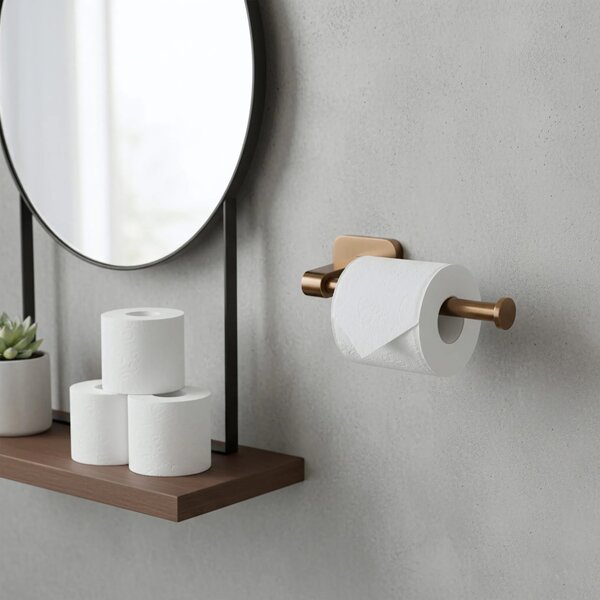 Falra szerelhető wc papír tartó 5909 Nico Brush Copper