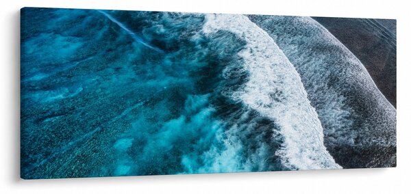 Kép - Hullámok a tengeren (120x50 cm)