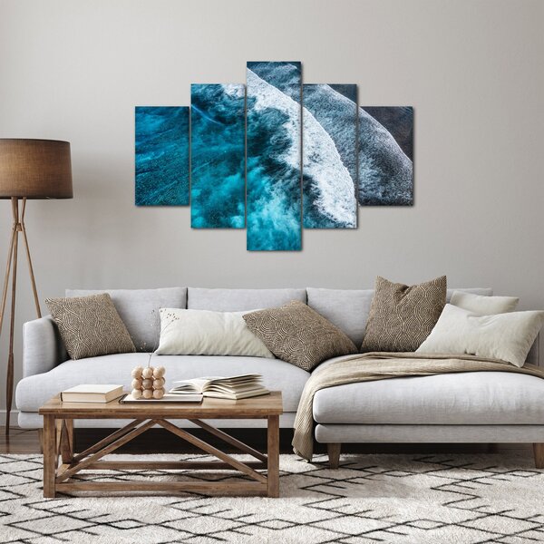 Kép - Hullámok a tengeren (150x105 cm)
