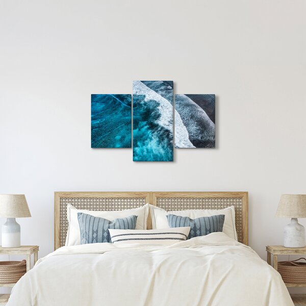 Kép - Hullámok a tengeren (90x60 cm)